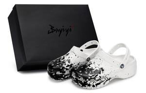 Crocs Классические сабо на платформе 811, производство Undercurrent Live, специальные женские сабо Shoe Box, белые, черные