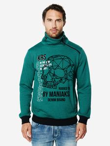 KOROSHI Свитшот в цвете Fir