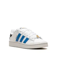 Кроссовки Campus 00s J Abstract Trefoil из коллаборации с James Jarvis Adidas Kids, белый