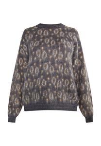 Свитер usha FESTIVAL Strick, цвет Anthrazit Mehrfarbig