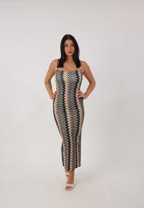 Платье Elara Maxi dress, Schwarz/Black