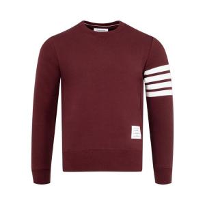 Толстовка Thom Browne Classic Loopback 4 Bar Sweatshirt 'Burgundy'