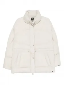 Пуховик с карманами Bacon, белый