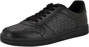 Кроссовки Guess Mens Leaton, Black/Grey Logo Multi 001