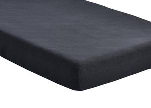 Простыня на резинке Hometex Premium Textiles Jersey 90-100x200, черный