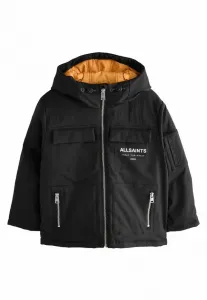 Зимнее пальто прямого кроя с четырьмя карманами Smallsaints, Black