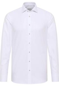 Рубашка делового кроя Slim Fit ETERNA, белый