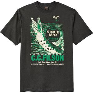 Футболка Filson Short-Sleeve Frontier Graphic Filson, Peat/Sporting Goods