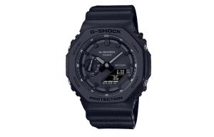 Мужские черные часы GA-2140RE-1APR CASIO