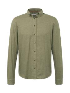 Рубашка обычного кроя на пуговицах BLEND Burley, оливковый