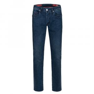 Синие хлопковые джинсы Деним Tramarossa, синий