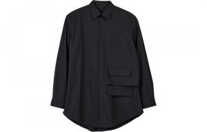 Y-3 Рубашка унисекс черная