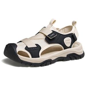 Пляжные сандалии женские бежевые/черные Camel