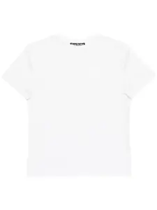 Футболка с аппликацией Acne Studios, белый