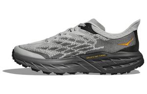 Кроссовки HOKA ONE ONE Speedgoat 5 Harbor Mist Black, серый