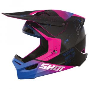 Шлем для мотокросса Shot Furious, розовый