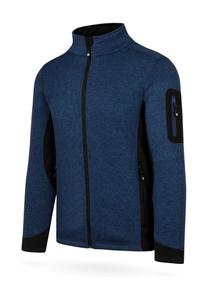 Мужская вязаная флисовая куртка Wapusk normani, темно-синий