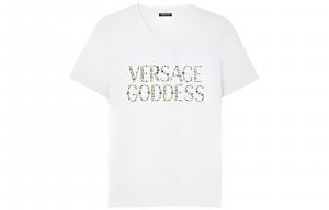 Футболка женская белая VERSACE