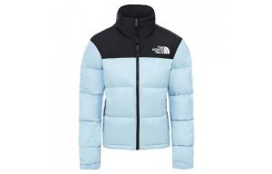 THE NORTH FACE Женский пуховик, цвет Carolina Blue