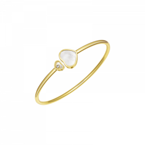 Chopard - браслет джунко, этичное желтое золото, бриллиант, перламутр - 857482-0300 CHOPARD
