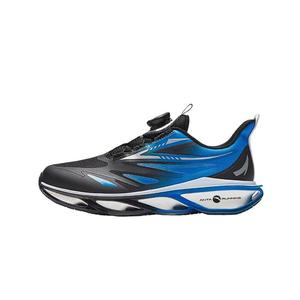 Детские кроссовки с низкой амортизацией и износостойкостью Antakids, черный/синий