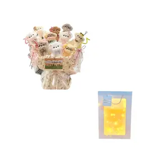 Милые плюшевые куклы щенки Twisted Stick высотой 25 см MIC RABBIT, 10 Pack Puppy