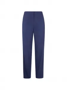 Плиссированные брюки EMPORIO ARMANI, синий