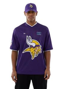 NEW ERA Футболка 'NFL Minnesota Vikings' в фиолетовом цвете
