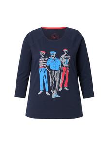 Лонгслив LAURASØN, морской