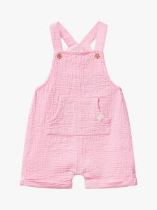 Детские хлопковые свободные комбинезоны Benetton, Pink