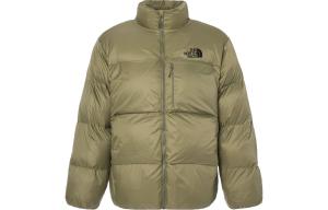 Стеганая куртка унисекс зеленая The North Face, зеленый