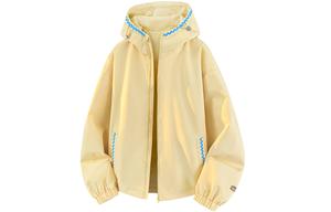 Куртка Unisex Hooded Moderate Workwear WARRIOR, светло-желтый[free diy badge]