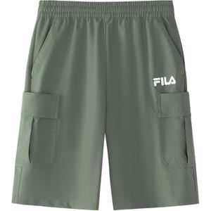 Шорты Stone Grind green FILA KIDS, зеленый