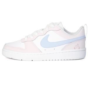 Court Borough Blue Cat устойчивые к истиранию низкие детские скейтбординг кроссовки unisex Nike, белый