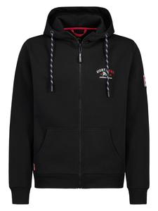 Толстовка с капюшоном на молнии Eight2Nine, черный