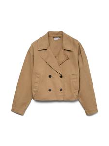 VERO MODA Куртка межсезонная 'VMLowa' в светло-коричневом цвете