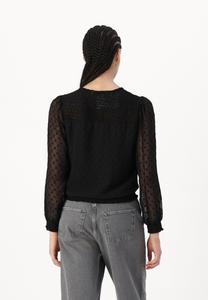 Блуза ONLELMIRA LIFE NEW DOBBY ONLY, черный