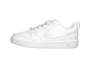 Детские скейтерские кроссовки Court Borough для младших школьников Nike, белый