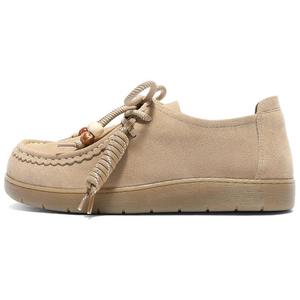 Низкие повседневные туфли для женщин Senda, априкот