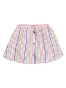 Юбка в полоску Versace Kids, розовый