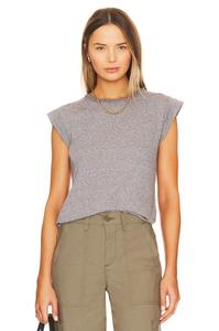 Футболка The Great Peak Shoulder, цвет Heather Grey