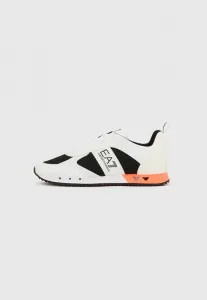 Кроссовки унисекс Ea7 Emporio Armani, White/Black/Orange Fluo/Silver-Coloured