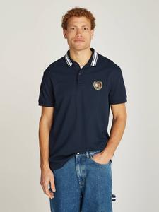 Поло Tommy Jeans Regular Fit, темно-синий