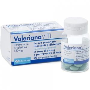 Валериана Вити 30 таблеток, покрытых оболочкой Marco Viti