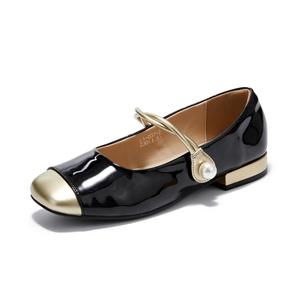 Туфли Мэри Джейн на массивном каблуке для женщин La Chapelle, Black