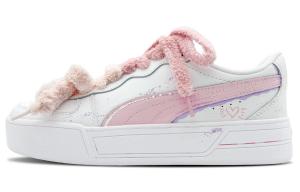 PUMA Женские скейтерские кеды Skye Taro Cherry Blossom Low Top розовые белые