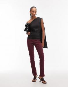 Леггинсы ASOS DESIGN Bengaline с разрезом сбоку, рисунок