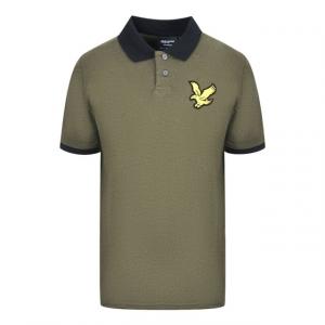 Рубашка-Поло Olives Lyle & Scott, зеленый