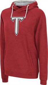 Colosseum Женская толстовка с капюшоном Troy Trojans Cardinal