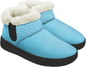 Женские зимние ботинки нескользящие теплые мягкие короткие для улицы Gdxynsmny, Light Blue Solid Color